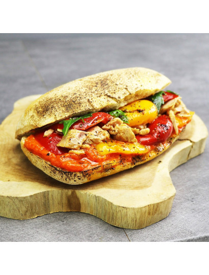 Poivrons grillés 2 couleurs morceaux